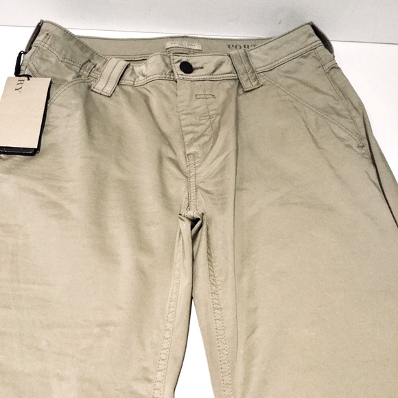BURBERRY BRIT PORTLAND PALE SISAL COLOR PANTS. - Picture 4 of 6